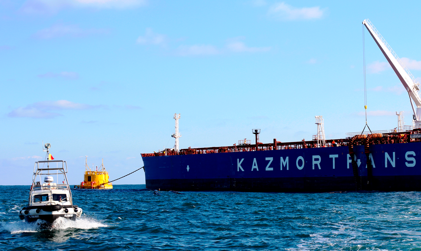 Peste 32 milioane de tone de titei transferat de catre KMG International prin Terminalul Maritim de la Marea Neagra in 10 ani de activitate